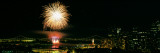 Fireworks  City Skyline  San Francisco  Bay  California  USA