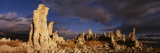 Panoramic View of Tufa Formations  Mono Lake  California  USA