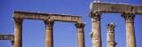 Ancient Roman Column  Jarash  Jordan