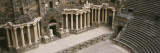 High Angle View of the Roman Amphitheater  Bosra  Syria