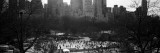 Wollman Rink Ice Skating  Central Park  New York City  New York State  USA