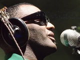 Ray Charles Taping a Coca-Cola Radio Commercial  1967