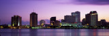 Dusk Skyline  New Orleans  Louisiana  USA