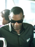 Ray Charles on Tour Bus