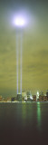 Evening  Towers of Light  Lower Manhattan  New York City  New York State  USA