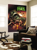 Incredible Hulk 66 Cover: Hulk and Doc Samson