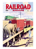 Railroad Magazine: The Circus on the Tracks  1946