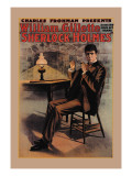 William Gillette as Sherlock Holmes