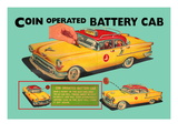 Coin Operated Battery Cab