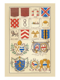 Heraldic Arms: Tenne and Sanguine