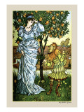 The Yellow Dwarf Rescues Princess  c1878