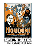 Do Spirits Return Houdini Says No