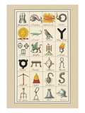 Heraldic Symbols: Breast Plate and Dolphin