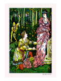 The Yellow Dwarf Watches As King Drops Sword  c1878