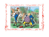 Alice in Wonderland: Father William Balances an Eel