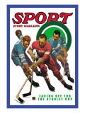 Facing Off for the Stanley Cup  c1936