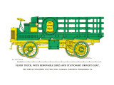 Flour Truck with Removable Sides and Stationary Driver's Seat