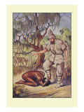 Robinson Crusoe: He Lays His Head Flat on the Ground