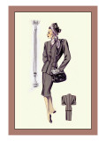 Gray Cardigan Suit