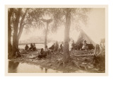 Pueblo Indians at Taos  New Mexico