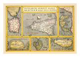Maps of Italian Islands