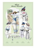 Album Blouses Nouvelles: Ladies in Flowered Hats