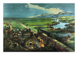 Trains Opening the Great American Plains