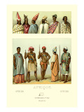 Tribe Members in Headdress and Full Costume