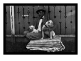 Bulldog  Master  and Pup