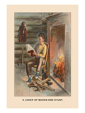 Abe Lincon  Lover of Books and Study