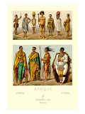 Eleven African Tribe Members