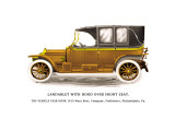 Landaulet with Hood over Front Seat