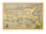 Map of Southern Italy