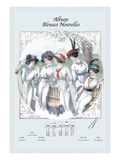 Album Blouses Nouvelles: Five Ladies in White