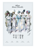 Album Blouses Nouvelles: Five Feminine Styles