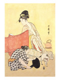 Two Women and a Cat