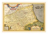 Map of Northeastern Italy