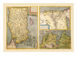 Maps of Turkey  Egypt  and Libya