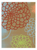 Floral Camel and Redwood