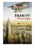 Braniff Airways  Manhattan  New York