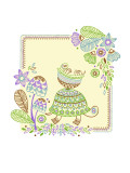 Friendly Turtle Batik