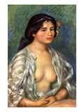 Gabrielle with Open Blouse