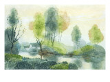 Country House and River
