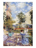 In a French Garden