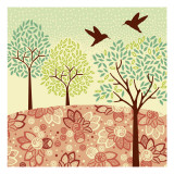 Hazy Day Hummingbirds
