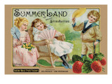 Crate Label "Strawberry"
