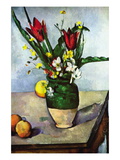 Still Life with Tulips and Apples
