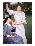 Young Woman Picking Fruit