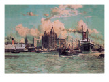 Port Traffic on the River Mersey