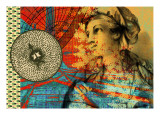 Collage with Compass
